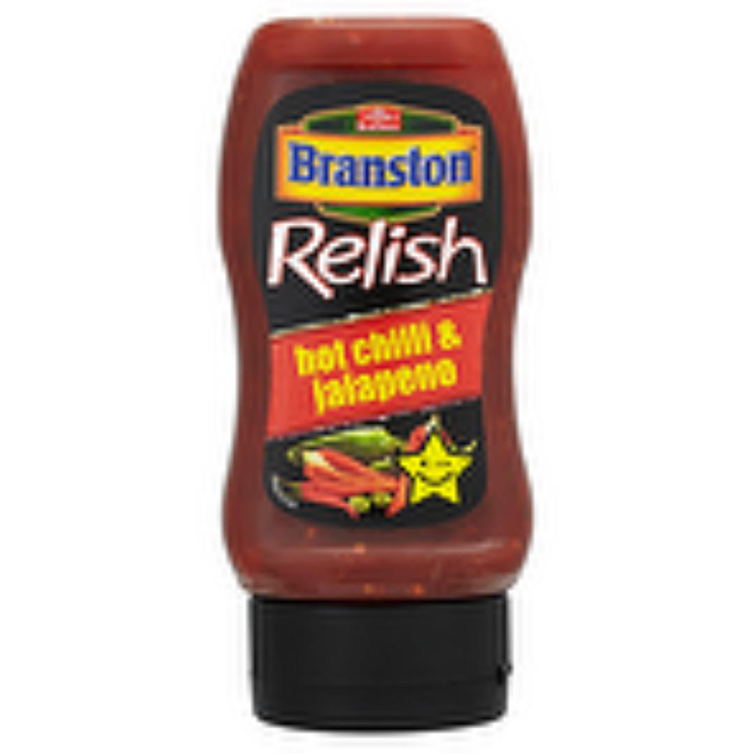 BRANSTON CHILLI/JALAP RELISH 335G